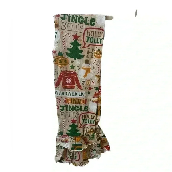 Unique Baby Girls 2 Piece Season To Be Jolly Santa Ruffe
Outfit Size 6 - Picture 4 of 6